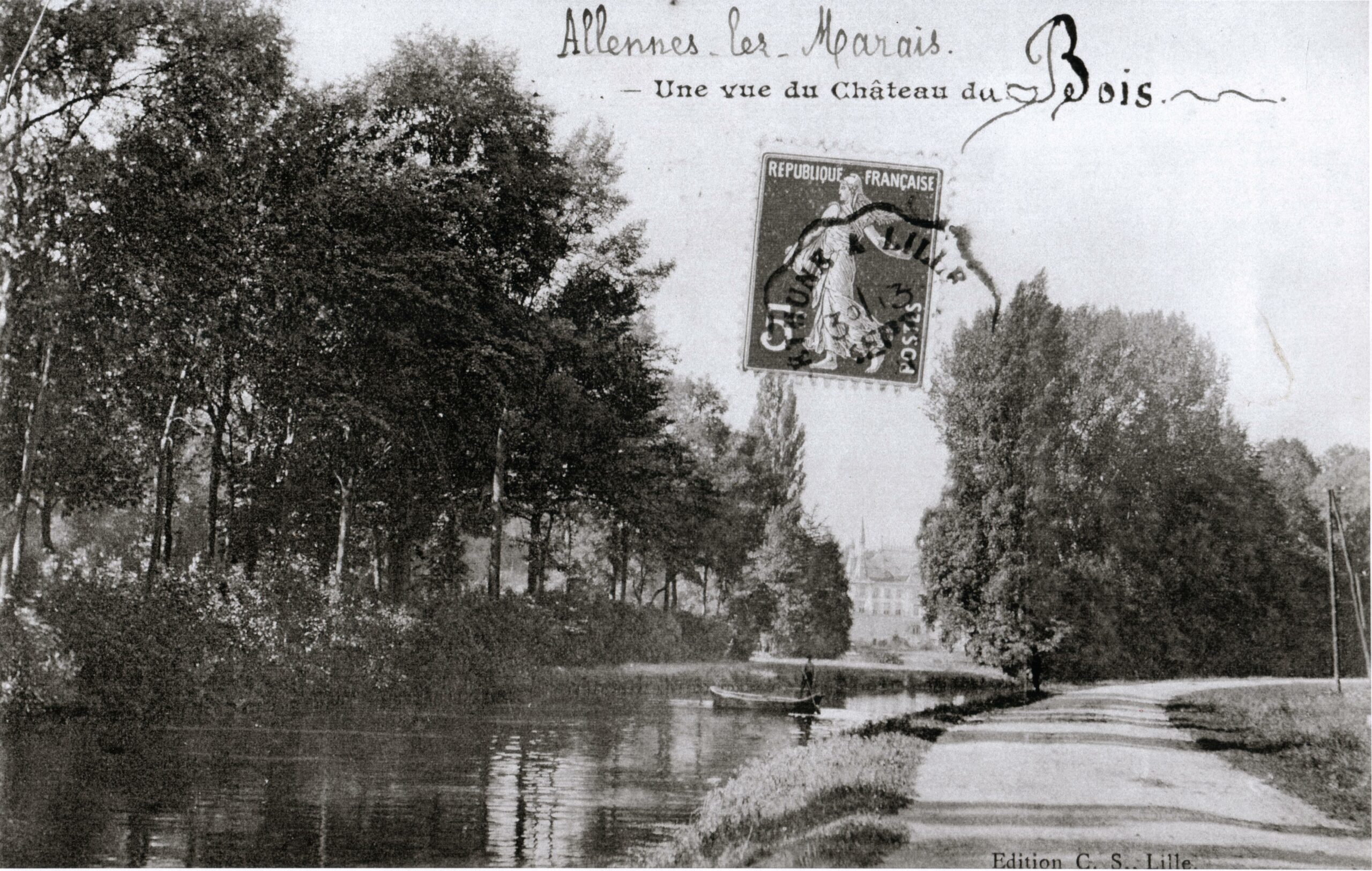 Vue du Château du Bois